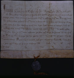 Grant to the queen of England, granting entry to Cistercian houses