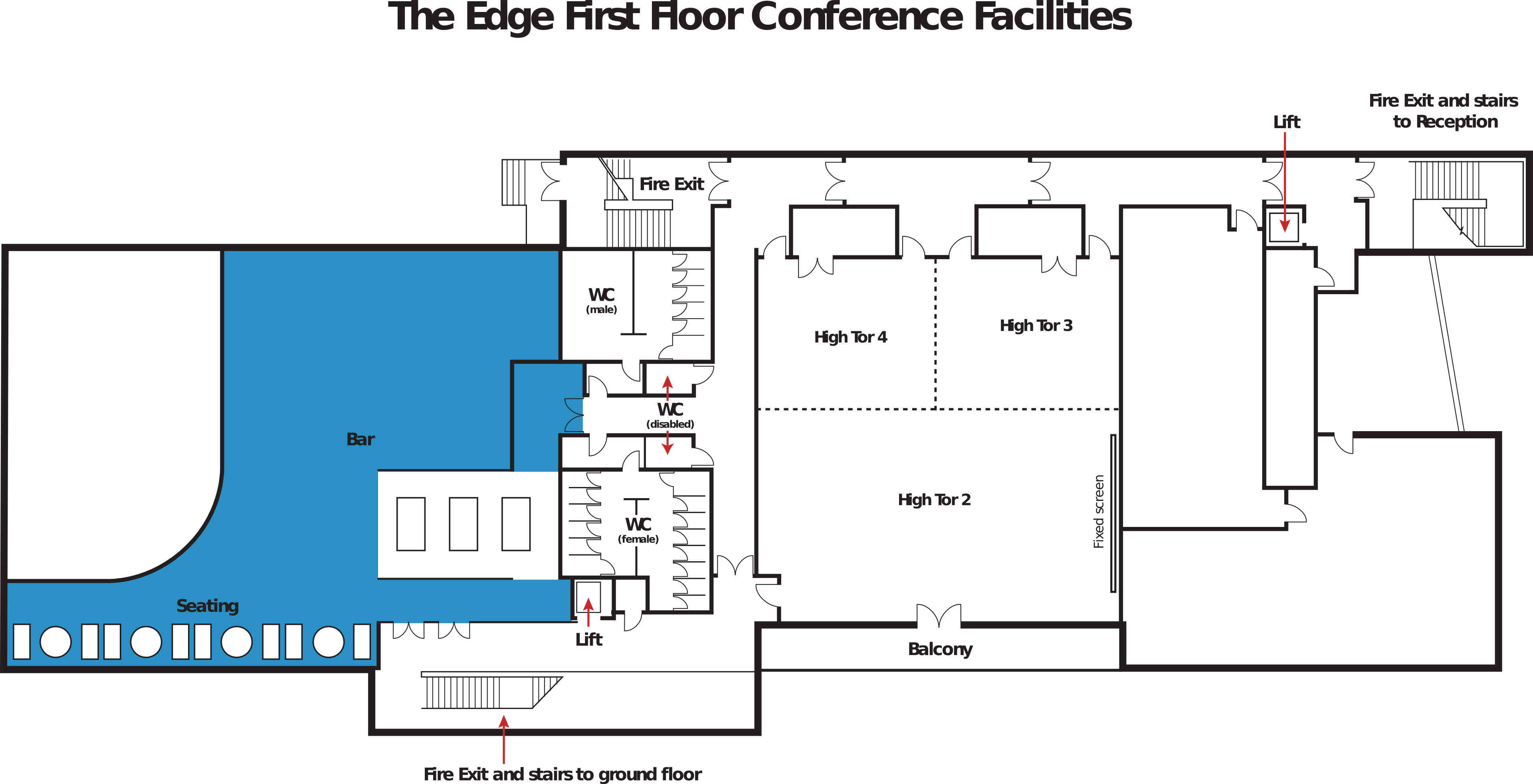 diagram of venue location
