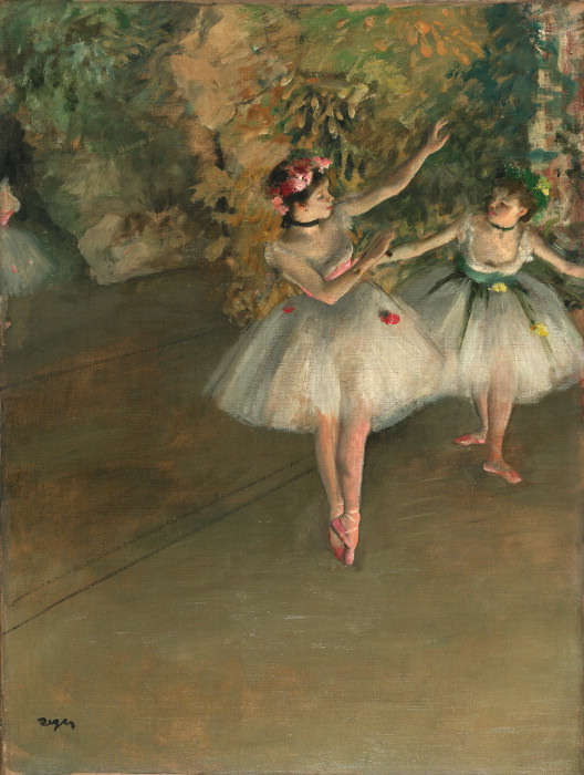 Two Dancers on the Stage